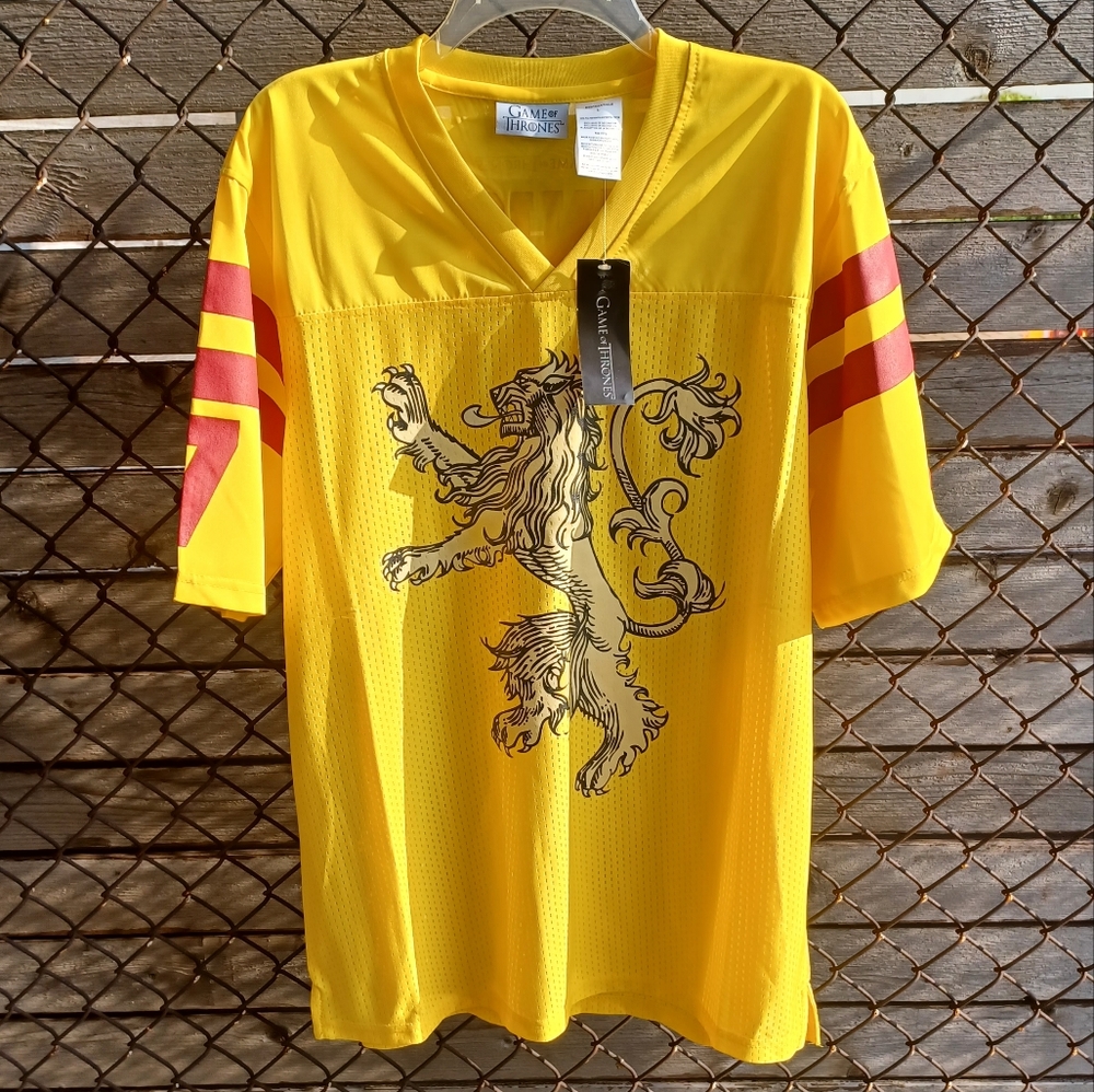 Game Of Thrones Lannister Yellow Jersey